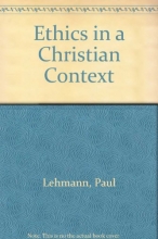 Cover art for Ethics in a Christian Context