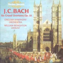 Cover art for J.C. Bach: Six Grand Overtures, Op. 18