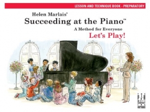 Cover art for Succeeding at the Piano, Lesson and Technique Book - Preparatory (with CD)