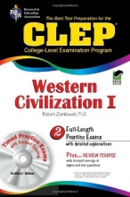Cover art for CLEP Western Civilization I w/ CD-ROM (CLEP Test Preparation)