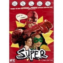 Cover art for Super  (Widescreen) (W/Exclusive Bonus DVD Featuring 1 Hour of Extra Features) - Rainn Wilson, Ellen Page, Kevin Bacon, Nathan Fillion - (DVD - 2011)