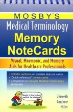 Cover art for Mosby's Medical Terminology Memory NoteCards, 1e