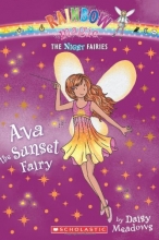 Cover art for Ava the Sunset Fairy (Rainbow Magic Night Fairies #1)
