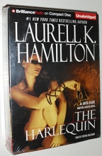 Cover art for The Harlequin by Laurell K. Hamilton Unabridged CD Audiobook (Anita Blake Vampire Hunter Series)