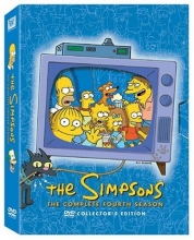Cover art for The Simpsons: The Complete 4th Season