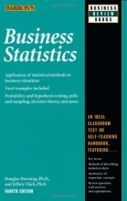 Cover art for Business Statistics (Barron's Business Review Series)