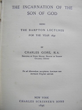 Cover art for The Incarnation of the Son of God