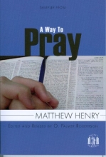 Cover art for Sampler From a Way to Pray (Pocket Puritan)