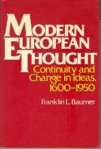 Cover art for Modern European Thought: Continuity and Change in Ideas, 1600-1950