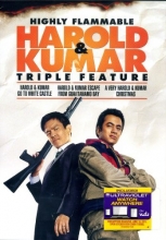 Cover art for Harold and Kumar Triple Feature: Harold & Kumar Go To White Castle / Harold & Kumar Escape From Guantanamo Bay / and A Very Harold & Kumar Christmas