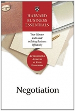 Cover art for Negotiation (Harvard Business Essentials Series)