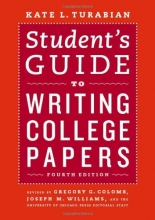Cover art for Student's Guide to Writing College Papers: Fourth Edition (Chicago Guides to Writing, Editing, and Publishing)