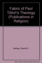 Cover art for The Fabric of Paul Tillich's Theology