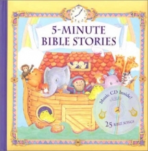 Cover art for 5-Minute Bible Stories with Music CD