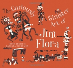 Cover art for Curiously Sinister Art of Jim Flora