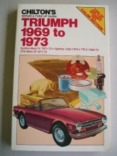 Cover art for Chilton's Repair and Tune-Up Guide Triumph 1969 to 1973