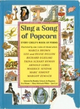 Cover art for Sing a song of popcorn: Every child's book of poems