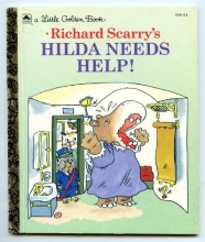 Cover art for Hilda Needs Help! (Little Golden Book)