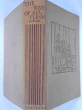 Cover art for The Way of all Flesh, Samuel Butler; Pictures by Robert Ward Johnson; Introduction by Theodore Dreiser