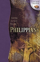 Cover art for Listening for God through Philippians (Lectio Divina)