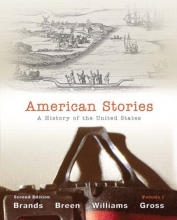 Cover art for American Stories: A History of the United States,  Volume 1 (2nd Edition)