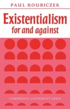 Cover art for Existentialism For and Against