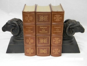Cover art for Easton Press - Shakespeare 3 Volume Set (Histories, Tragedies, Comedies) 