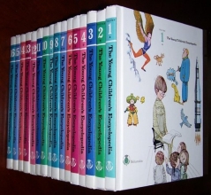 Cover art for The Young Children's Encyclopedia COMPLETE 16 Volumes 1985 by Britannica A Through Z Reference Library of Knowledge for Children