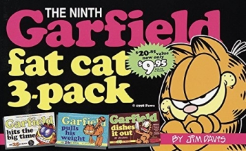 Cover art for Garfield Fat Cat 3-Pack #9: Contains: Garfield Hits the Big Time (#25); Garfield Pulls His Weight (#26); Gar field Dishes it Out (#27) (No 3)