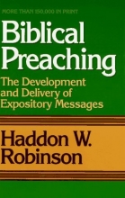 Cover art for Biblical Preaching: The Development and Delivery of Expository Messages