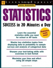 Cover art for Statistics Success in 20 Minutes a Day (Skill Builders (Learningexpress))