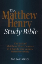 Cover art for The Matthew Henry Study Bible: King James Version