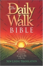 Cover art for The Daily Walk Bible (New Living Translation)