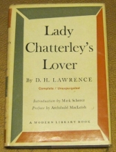 Cover art for Lady Chatterley's Lover, a Modern Library Book