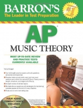 Cover art for Barron's AP Music Theory with Audio Compact Discs