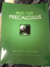 Cover art for MAC 1140 Precalculus