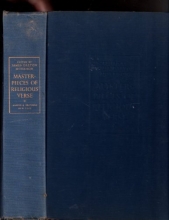 Cover art for Masterpieces of Religious Verse: 2020 Poems by 900 Poets