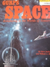 Cover art for GURPS Space: Roleplaying in the Worlds of Tomorrow