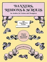 Cover art for Banners, Ribbons and Scrolls (Dover Pictorial Archive)