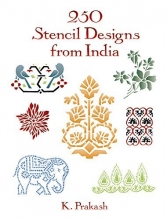 Cover art for 250 Stencil Designs from India (Dover Pictorial Archive)