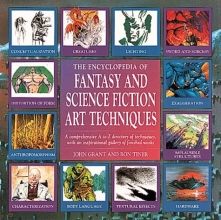 Cover art for The Encyclopedia of Fantasy and Science Fiction Art Techniques