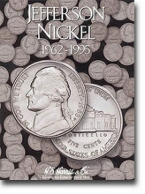 Cover art for Jefferson Nickels Folder 1962-1995