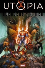 Cover art for Dark Avengers/Uncanny X-Men: Utopia