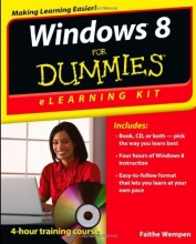 Cover art for Windows 8 eLearning Kit For Dummies