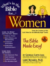 Cover art for What's in the Bible for(tm) Women