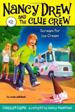 Cover art for Scream for Ice Cream (Nancy Drew and the Clue Crew #2)