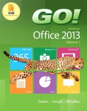 Cover art for GO! with Office 2013 Volume 1