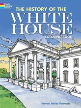 Cover art for The History of the White House Coloring Book