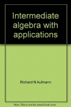 Cover art for Intermediate algebra with applications