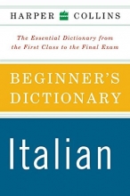 Cover art for HarperCollins Beginner's Italian Dictionary